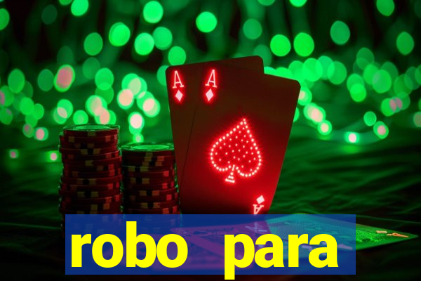 robo para plataforma de jogos